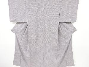 ねじり花模様小紋着物